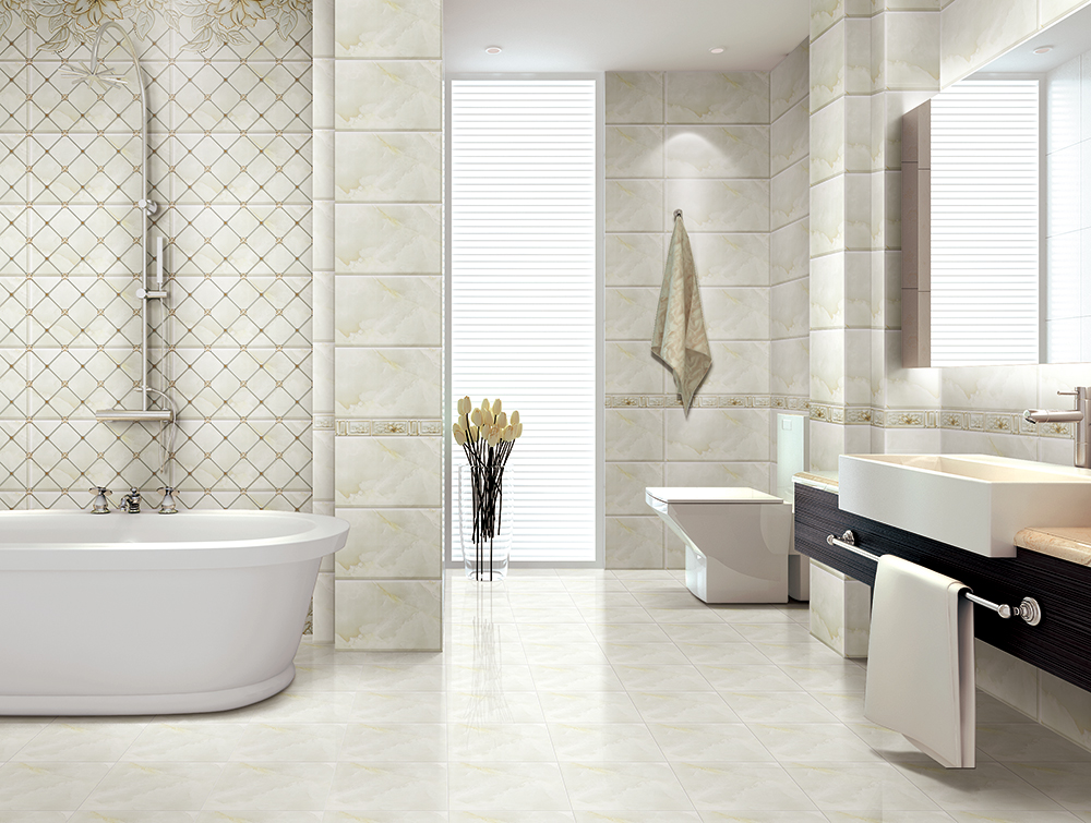 pp电子瓷砖KPM36009铺贴利用成效