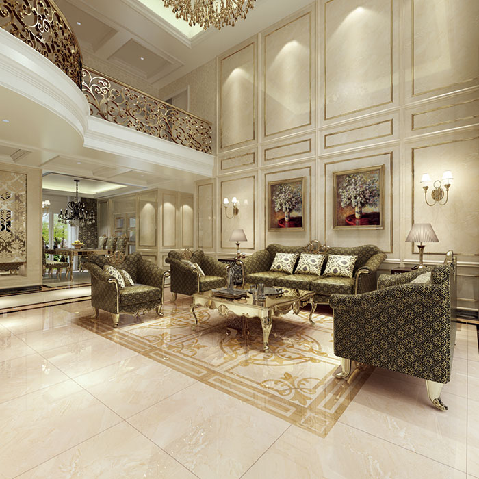 pp电子瓷砖客厅KYPKYP8069成效图