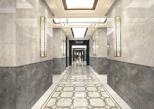 pp电子全抛釉瓷砖：格兰石KYP8067过路成效图