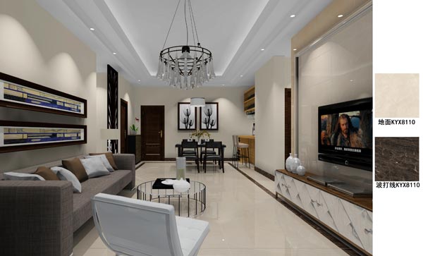 陶瓷一线品牌pp电子瓷砖成效图