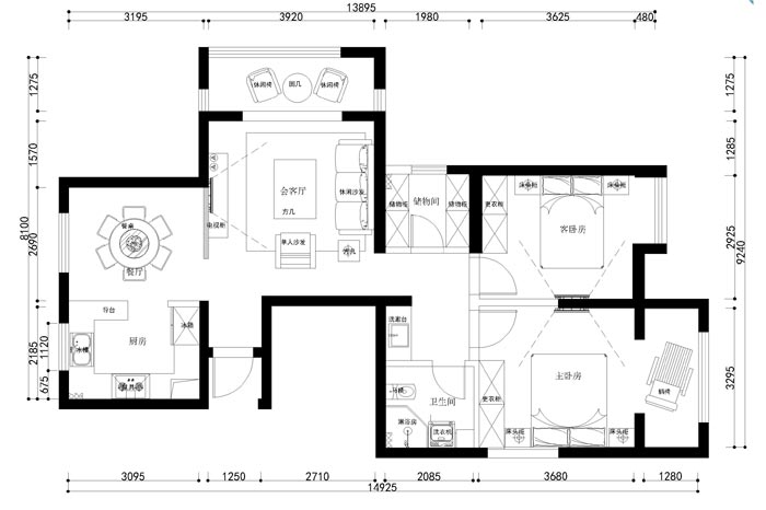 pp电子案例分析户型图