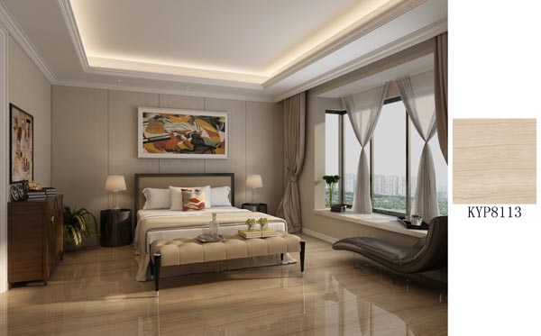 pp电子瓷砖KYP8113卧室成效图