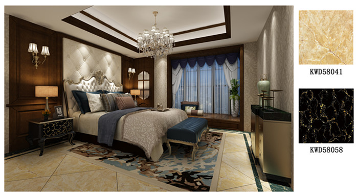 陶瓷一线品牌pp电子瓷砖装建成效图