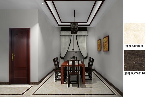 pp电子瓷砖利用成效：徐州开元翡翠湾G户型装建成效鉴赏