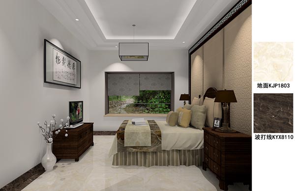 pp电子瓷砖利用成效：徐州开元翡翠湾G户型装建成效鉴赏