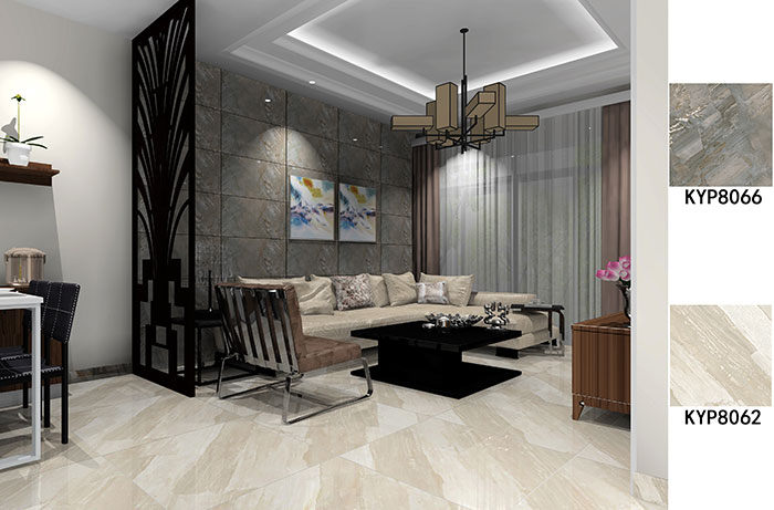 陶瓷一线品牌pp电子瓷砖现代风格装建成效图