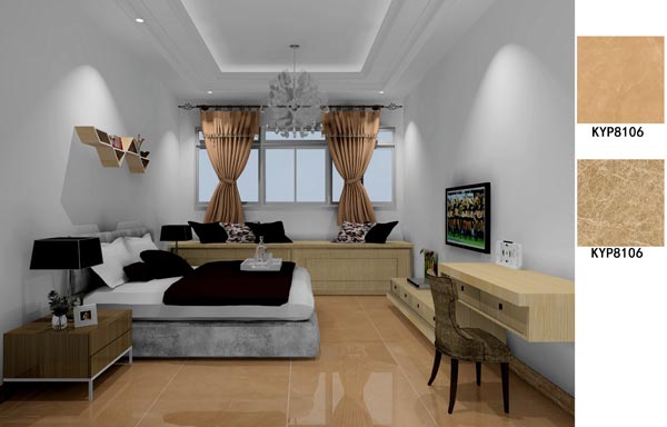 pp电子瓷砖利用成效：大沥碧桂园·华府02户型装建成效鉴赏