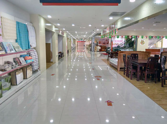 pp电子瓷砖品牌工程案例鉴赏：武汉金盛国际家居?金银湖广场