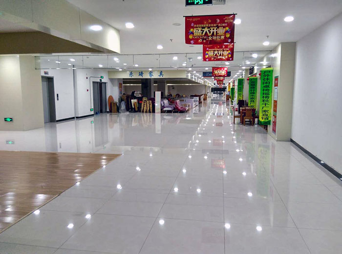 pp电子瓷砖品牌工程案例鉴赏：武汉金盛国际家居?金银湖广场