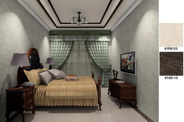 pp电子瓷砖利用成效：大沥碧桂园·华府01户型装建成效鉴赏