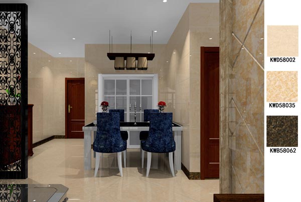 pp电子家装：佛山保利紫山国际115㎡欧式风格装建鉴赏