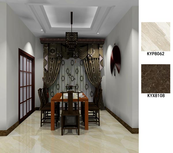 pp电子家装：佛山保利紫山国际115㎡中式风格装建鉴赏