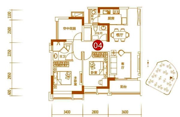 pp电子家装：佛山保利紫山国际90㎡中式风格装建鉴赏
