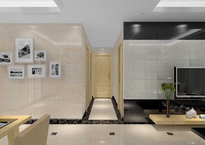 pp电子家装：佛山合景新鸿基·泷景96㎡简约现代装建成效鉴赏