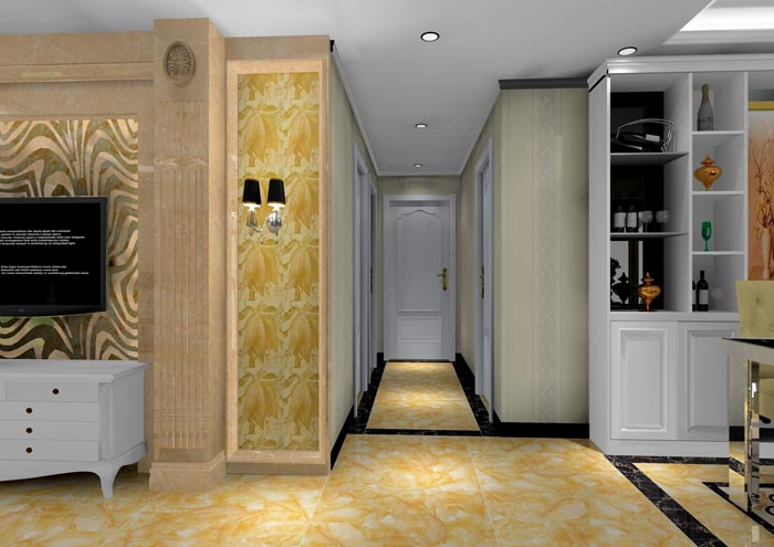 pp电子家装：佛山桂丹颐景园117㎡简约现代装建成效鉴赏