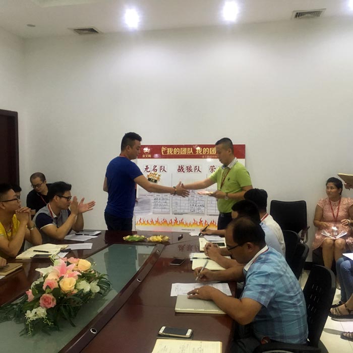 我的团队我的团——pp电子销售团队8月ＰＫ了局