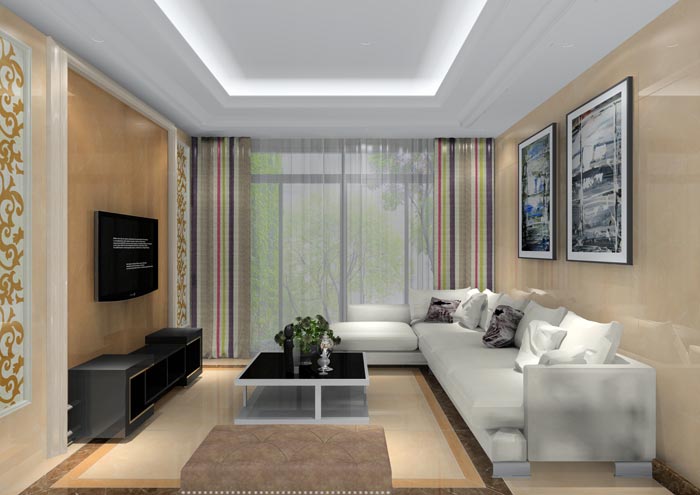 pp电子家装：佛山水悦龙湾89㎡现代简约装建成效鉴赏