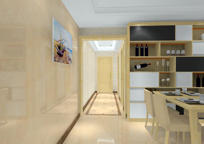 pp电子家装：佛山水悦龙湾89㎡现代简约装建成效鉴赏