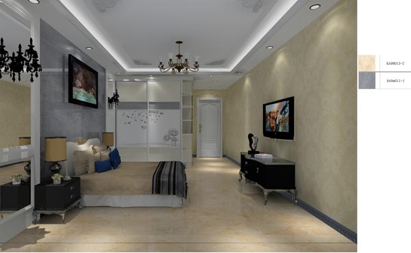 pp电子家装：井冈山和谐家园安设幼区130㎡欧式风格装建鉴赏