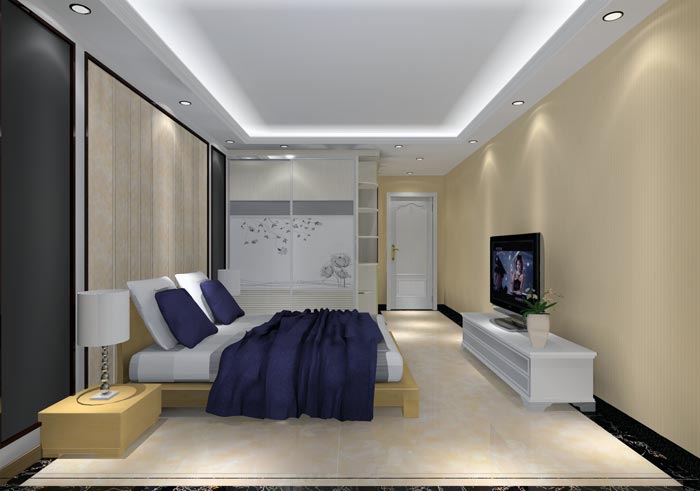 pp电子家装：井冈山和谐家园安设幼区130㎡现代风格装建鉴赏