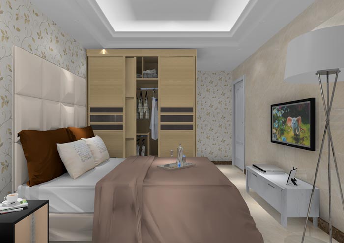 pp电子家装：佛山狮山上林苑91㎡简约风格装建鉴赏