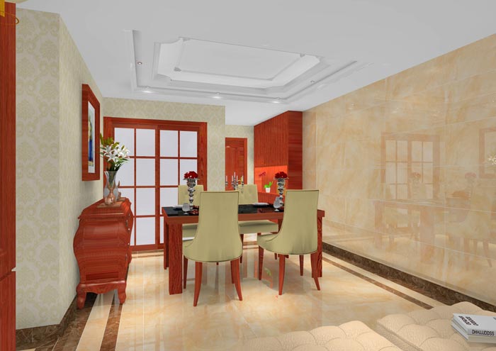 pp电子家装：顺德碧桂园桂澜山101㎡的新中式风格装建鉴赏