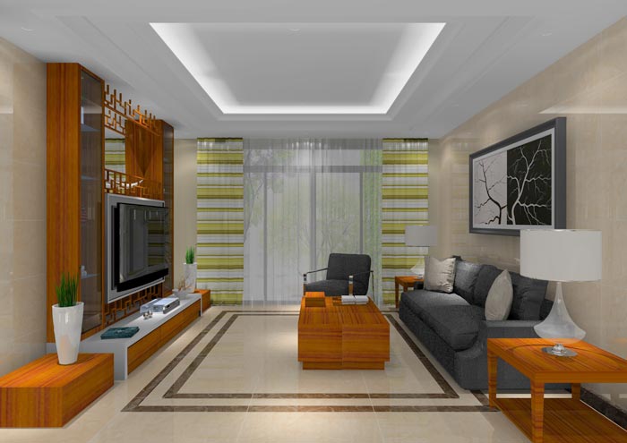 pp电子家装：佛山龙湖春江名城99㎡的中式风格装建鉴赏