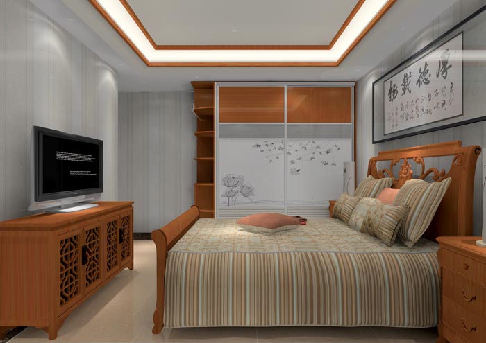 pp电子家装：佛山佛山容桂颐澳花圃116㎡的中式风格装建鉴赏