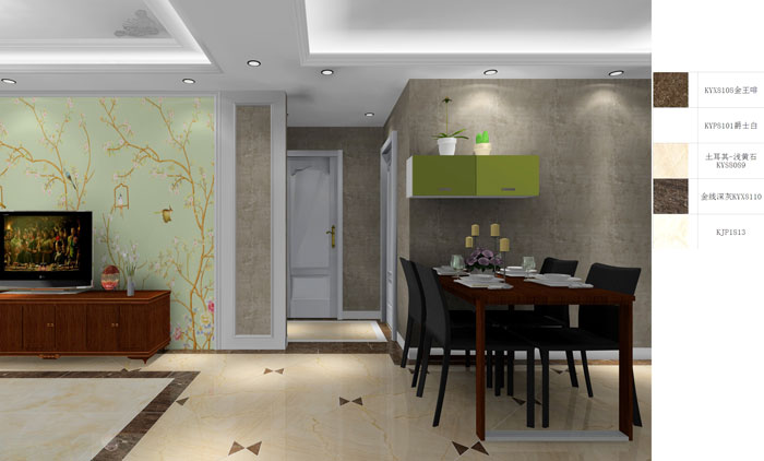 pp电子家装：成都时期锦绣78㎡的简欧风格装建鉴赏