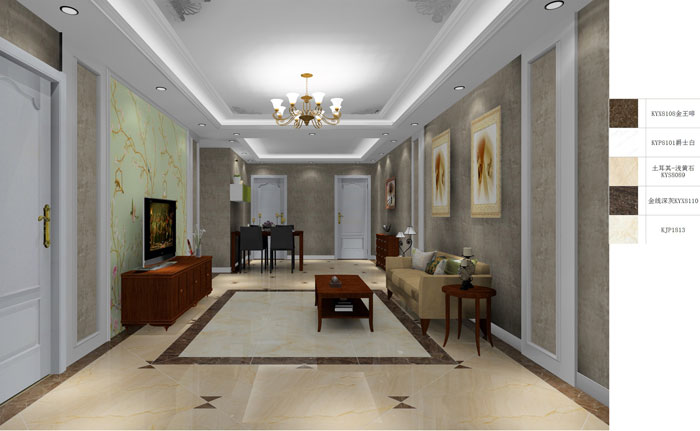 pp电子家装：成都时期锦绣78㎡的简欧风格装建鉴赏