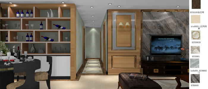 pp电子家装：成都中环丰锦155㎡的欧式风格装建鉴赏