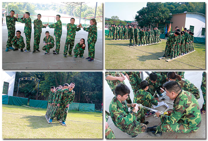 2017年，pp电子“虎狼路”户表拓展训练圆满实现