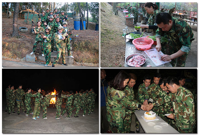 2017年，pp电子“虎狼路”户表拓展训练圆满实现