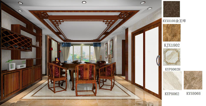 pp电子家装：佛山禅城怡翠晋盛花圃133㎡的中式风格装建鉴赏