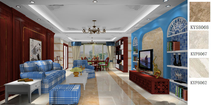 pp电子家装：佛山禅城怡翠晋盛花圃171㎡的田园风格装建鉴赏