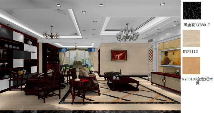 pp电子家装：佛山禅城怡翠晋盛花圃196㎡的欧式风格装建鉴赏