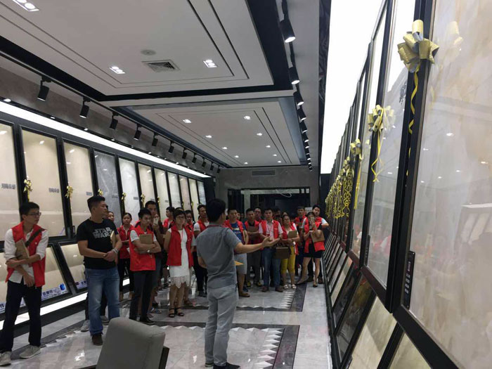 pp电子瓷砖 三百大粤战 店长特训 瓷砖代理 陶瓷一线品牌