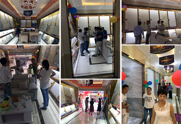 陶瓷一线品牌pp电子瓷砖都昌店周年庆签单不休，喜报来袭