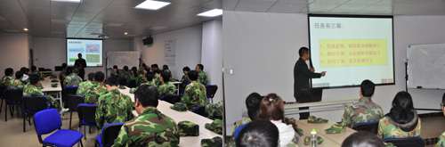 pp电子在广州黄埔军校进行军事拓展特训