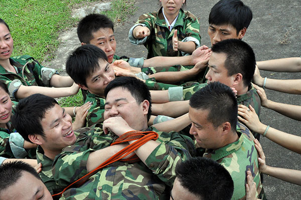 2013年8月pp电子拓展训练