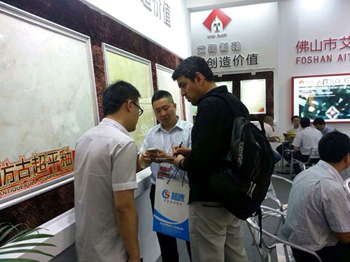 国表客商在订购微晶瓷片