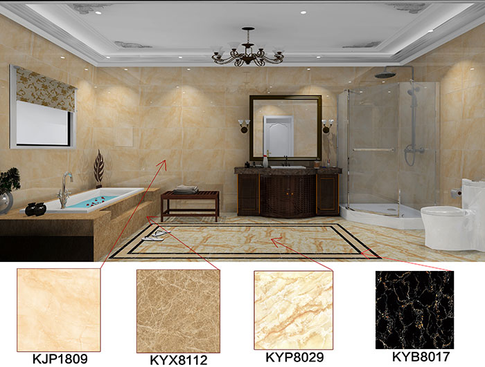 佛山万科·湖岸装建案例浴室成效图