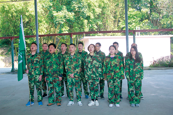 2017年2月13-15日，pp电子“虎狼路”户表拓展训练圆满实现