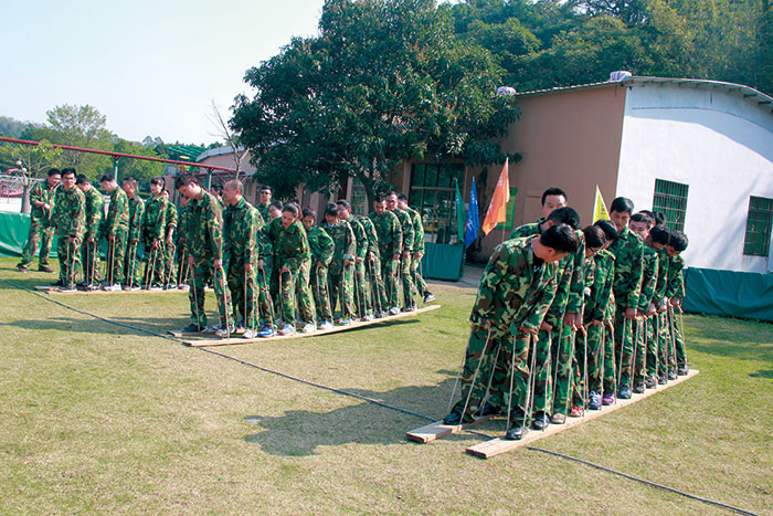 2017年2月13-15日，pp电子“虎狼路”户表拓展训练圆满实现