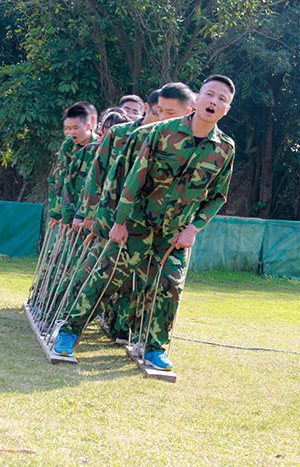 2017年2月13-15日，pp电子“虎狼路”户表拓展训练圆满实现