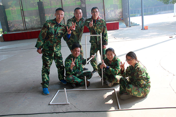 2017年2月13-15日，pp电子“虎狼路”户表拓展训练圆满实现