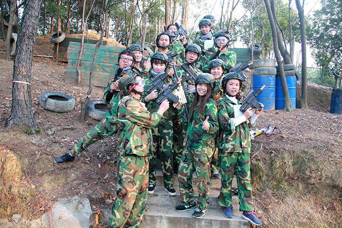 2017年2月13-15日，pp电子“虎狼路”户表拓展训练圆满实现