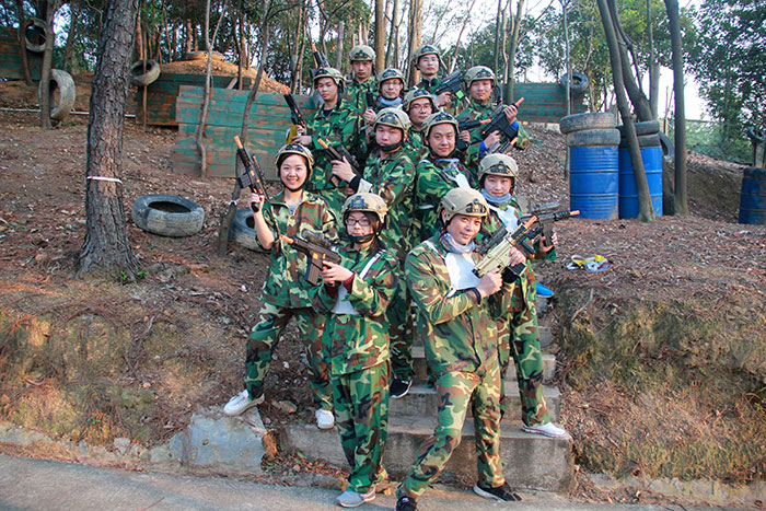 2017年2月13-15日，pp电子“虎狼路”户表拓展训练圆满实现