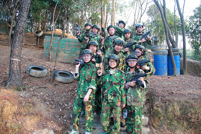 2017年2月13-15日，pp电子“虎狼路”户表拓展训练圆满实现