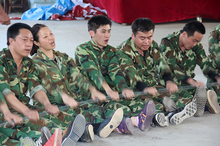 2017年2月13-15日，pp电子“虎狼路”户表拓展训练圆满实现